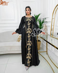 Abayas For Women Dubai Luxury 2024 African Muslim Fashion embroidery drawstring women's abaya abaya women muslim dress Z006