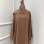 Ramadan Eid Djellaba Suits Abaya Dubai Two pieces Thick Muslim Sets Dress Abaya Dubai Turkey Muslim Islam Abayas With Belt WY604