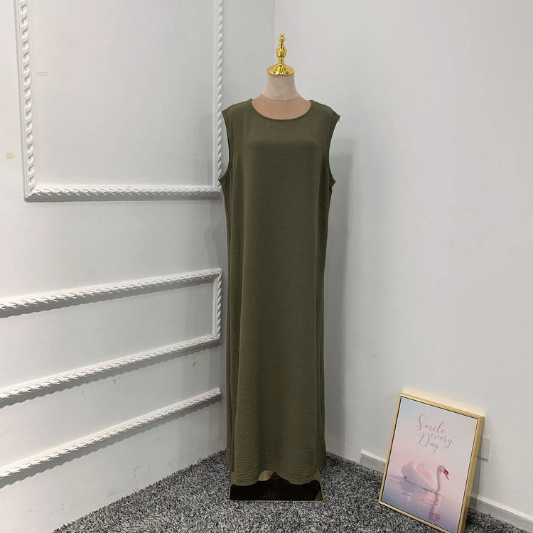 Ramadan Eid Djellaba Suits Abaya Dubai Two pieces Thick Muslim Sets Dress Abaya Dubai Turkey Muslim Islam Abayas With Belt WY604